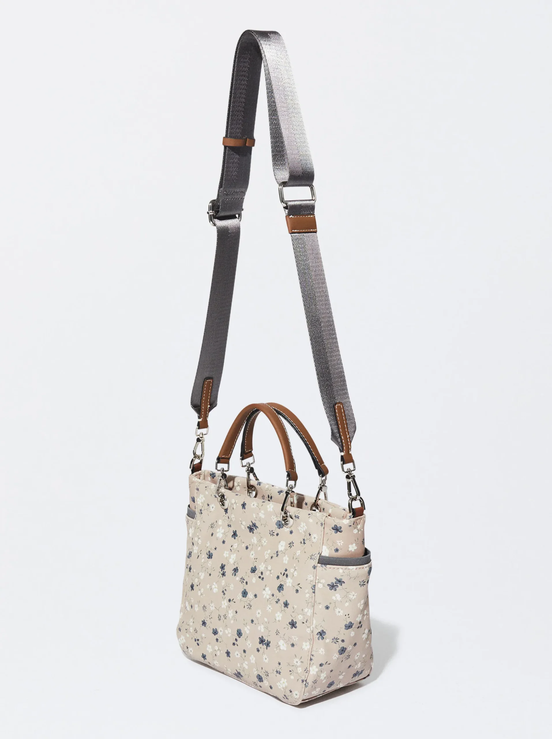 PARFOIS Handtaschen|Grosse Taschen>Shopper Aus Nylon-Imitat Beige
