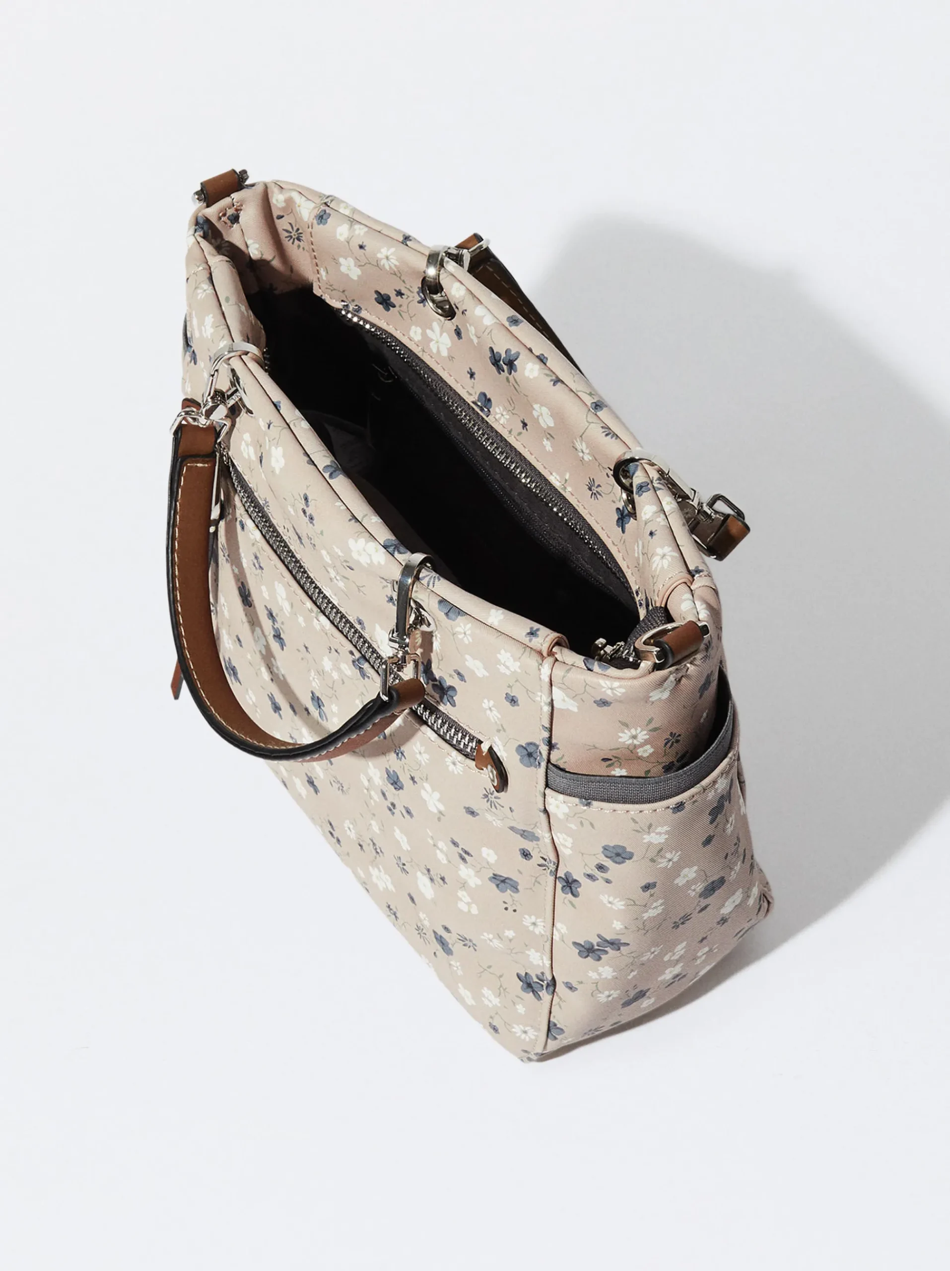 PARFOIS Handtaschen|Grosse Taschen>Shopper Aus Nylon-Imitat Beige