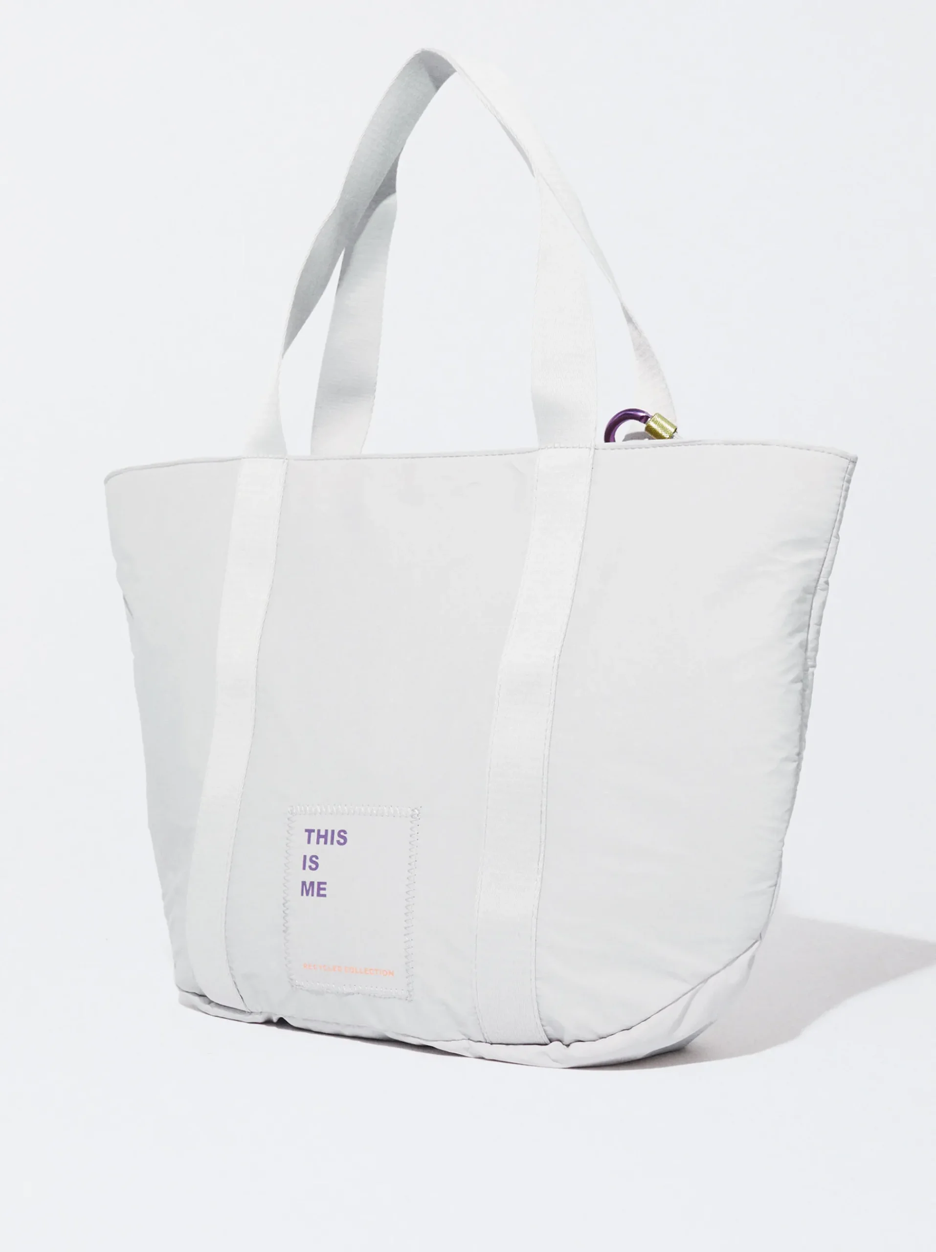 PARFOIS Basics|Rücksäcke>Shopper Aus Recyceltem Nylon Grau