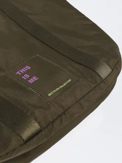 PARFOIS Basics|Umhängetaschen>Shopper Aus Recyceltem Nylon Khaki