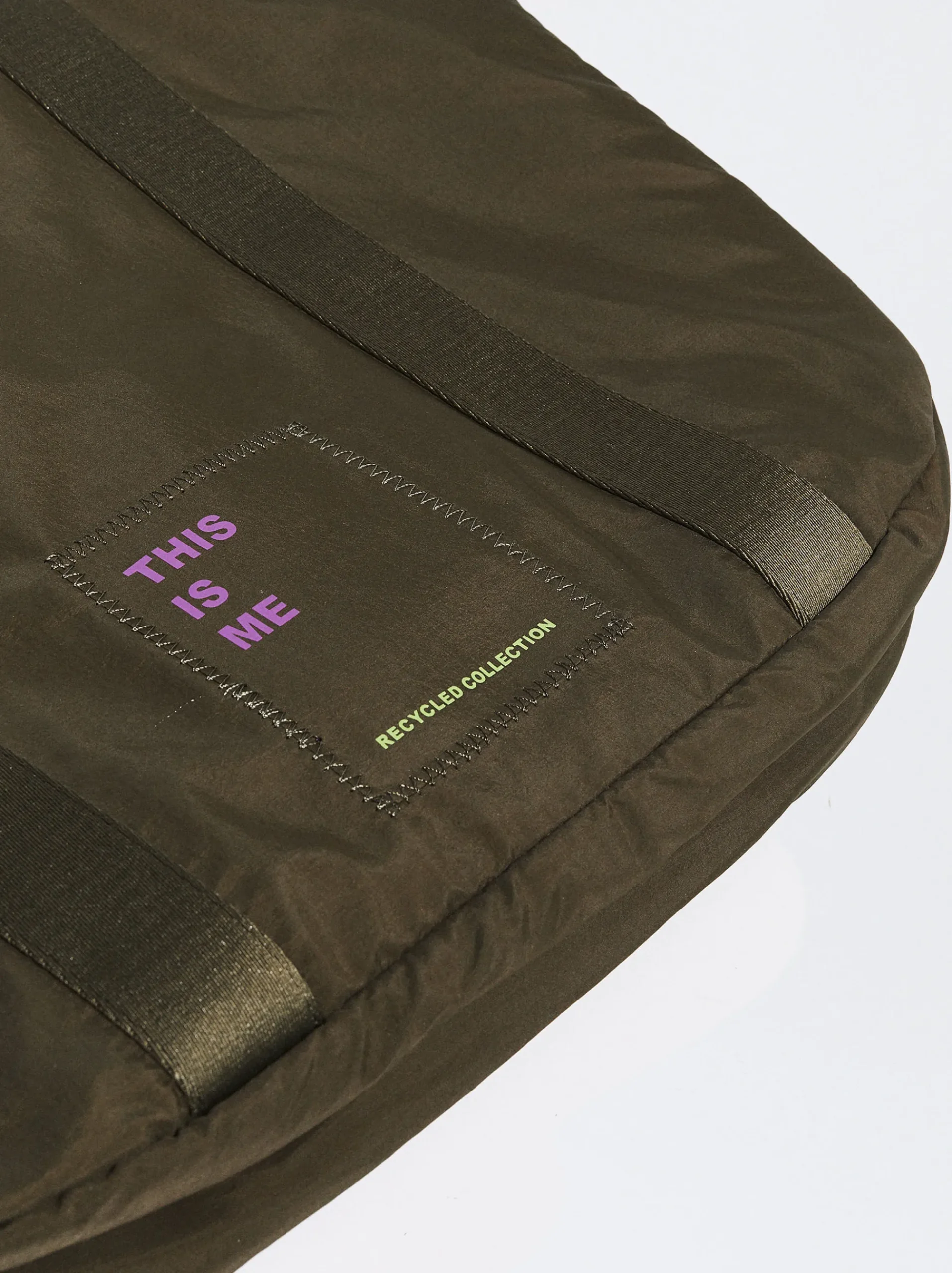 PARFOIS Basics|Umhängetaschen>Shopper Aus Recyceltem Nylon Khaki
