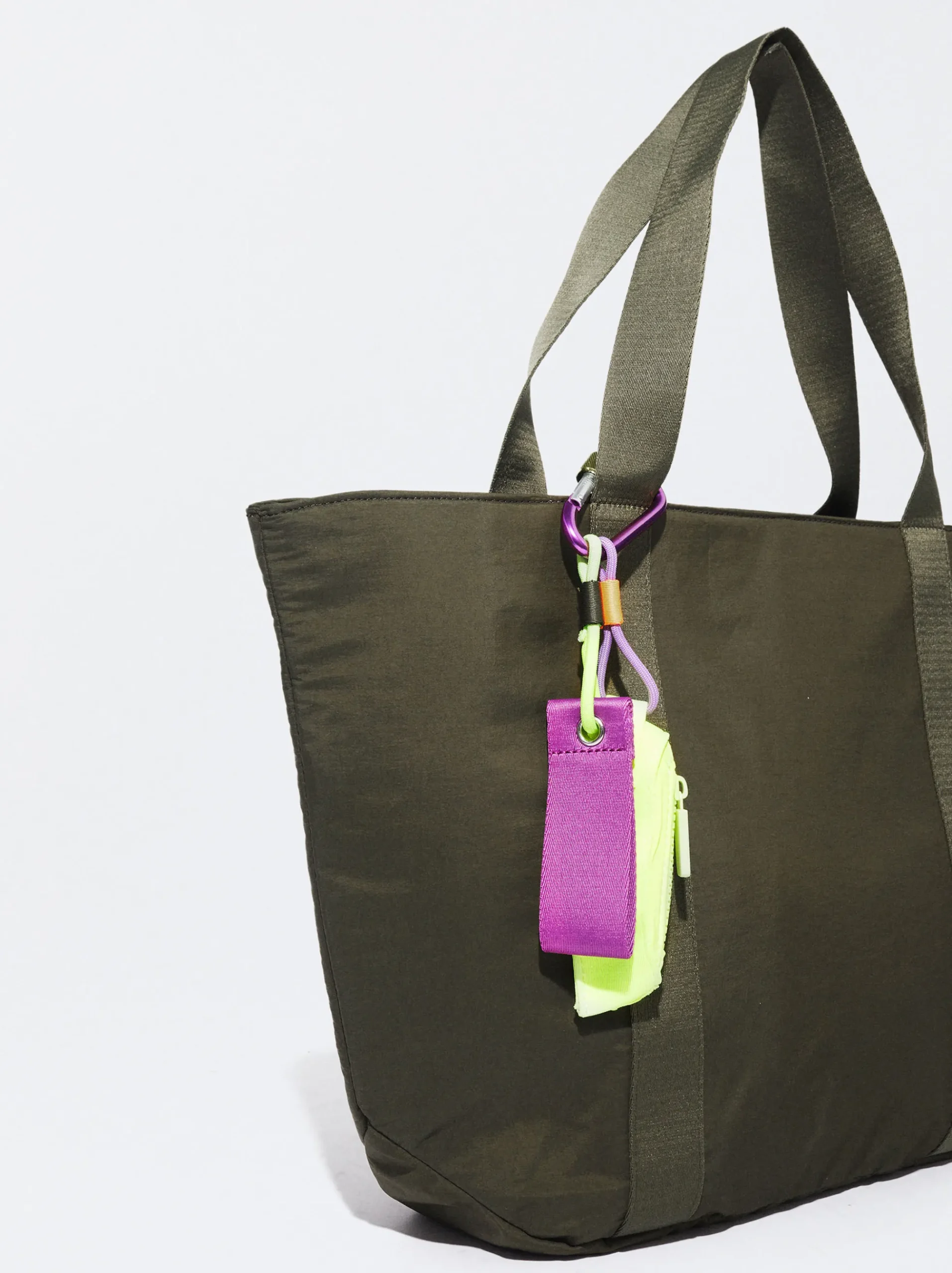 PARFOIS Basics|Umhängetaschen>Shopper Aus Recyceltem Nylon Khaki