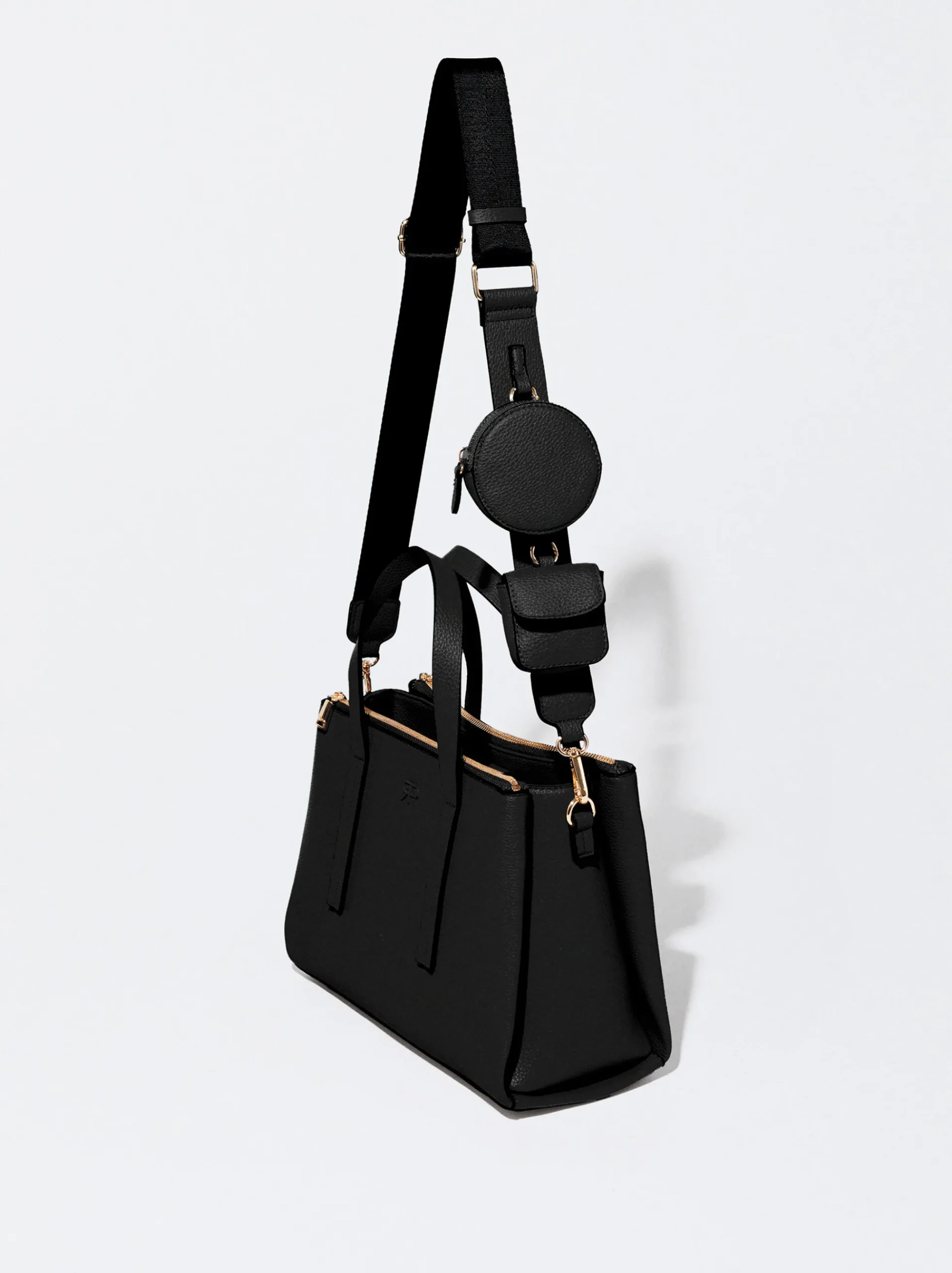 PARFOIS Kunststoff Sonnenbrille|Runde Sonnenbrille>Shopper Everyday Schwarz