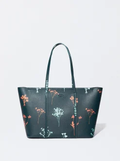 PARFOIS Rücksäcke>Shopper Mit Blumenprint