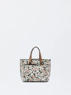 PARFOIS Lange Ohrringe|Trend Collection>Shopper Mit Print Khaki