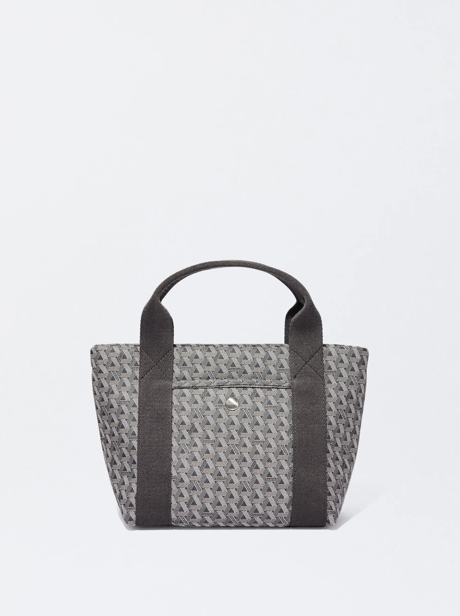 PARFOIS Schultertaschen|Taschen aus Leder NEW>Shopper Mit Print Grau