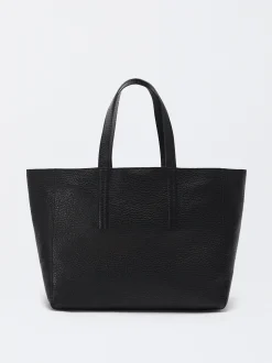 PARFOIS Gürteltaschen>Shopper-Tasche Aus Leder Schwarz