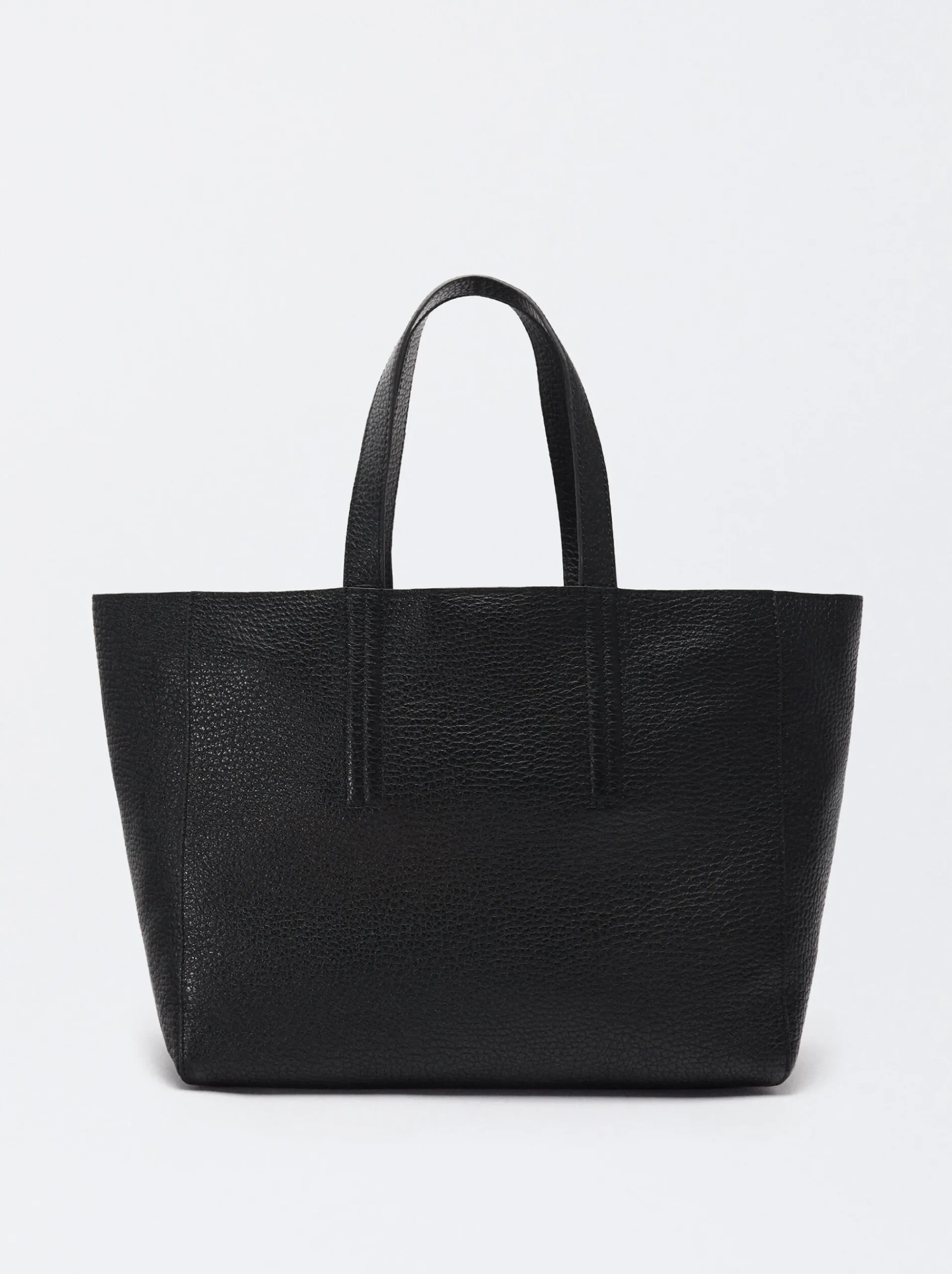 PARFOIS Gürteltaschen>Shopper-Tasche Aus Leder Schwarz