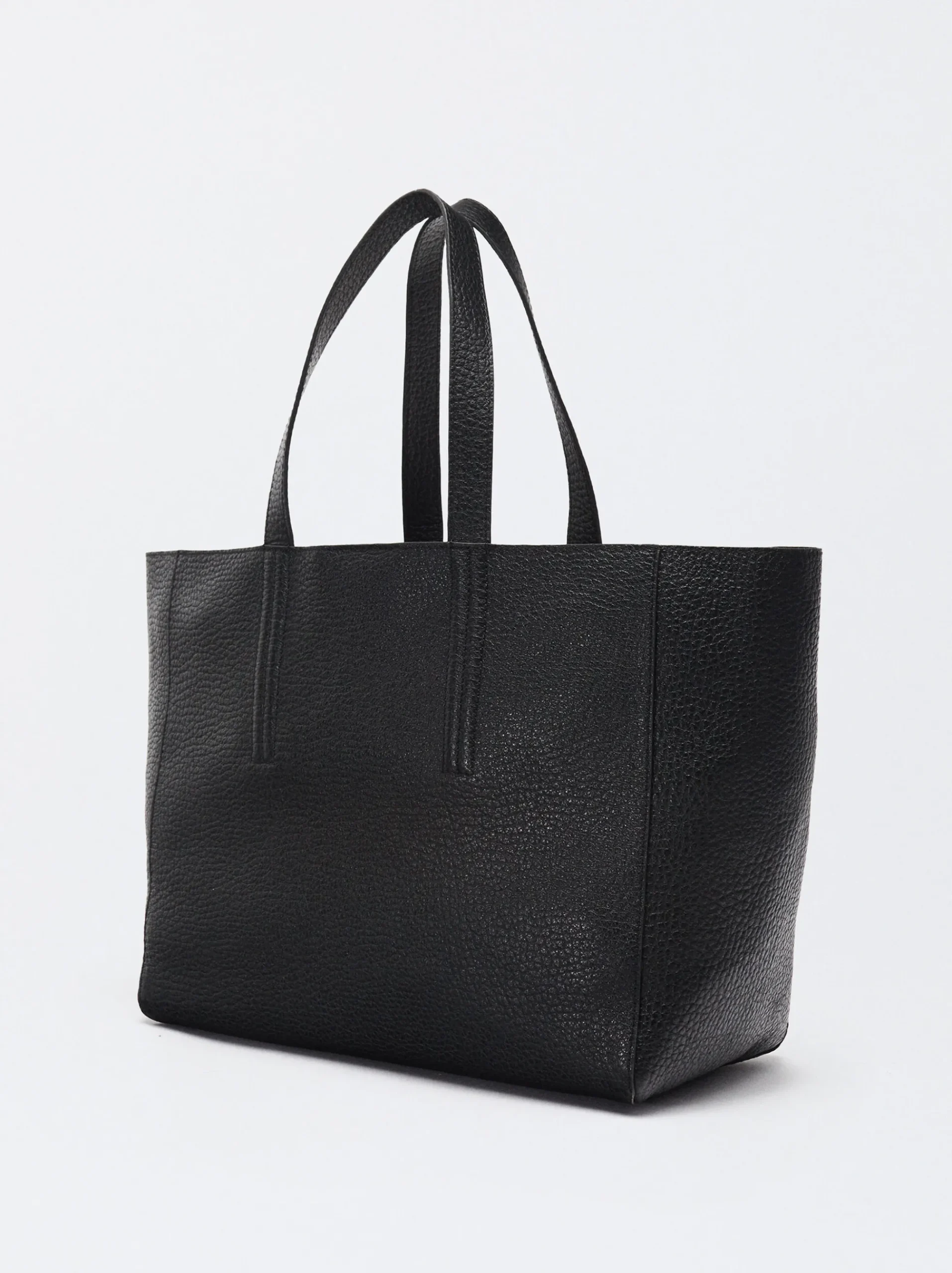 PARFOIS Gürteltaschen>Shopper-Tasche Aus Leder Schwarz