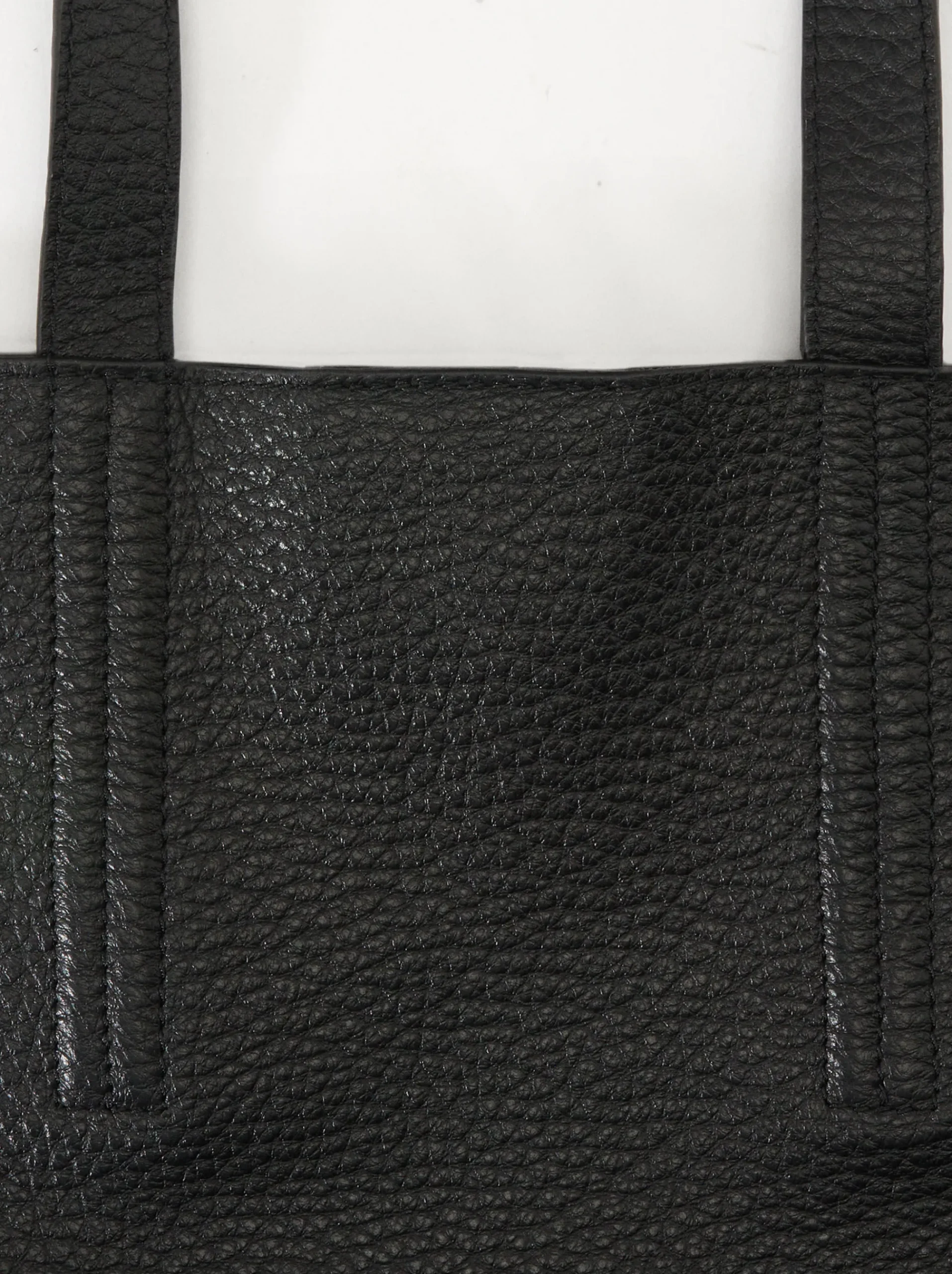 PARFOIS Gürteltaschen>Shopper-Tasche Aus Leder Schwarz