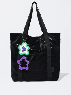 PARFOIS Lunchpaket>Shoppingtasche Mit Anh&auml;nger Schwarz