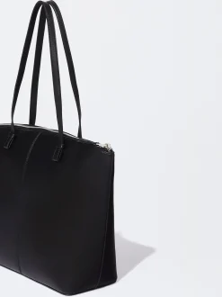 PARFOIS Rücksäcke>Shoppingtasche Mit Anh&auml;nger Schwarz