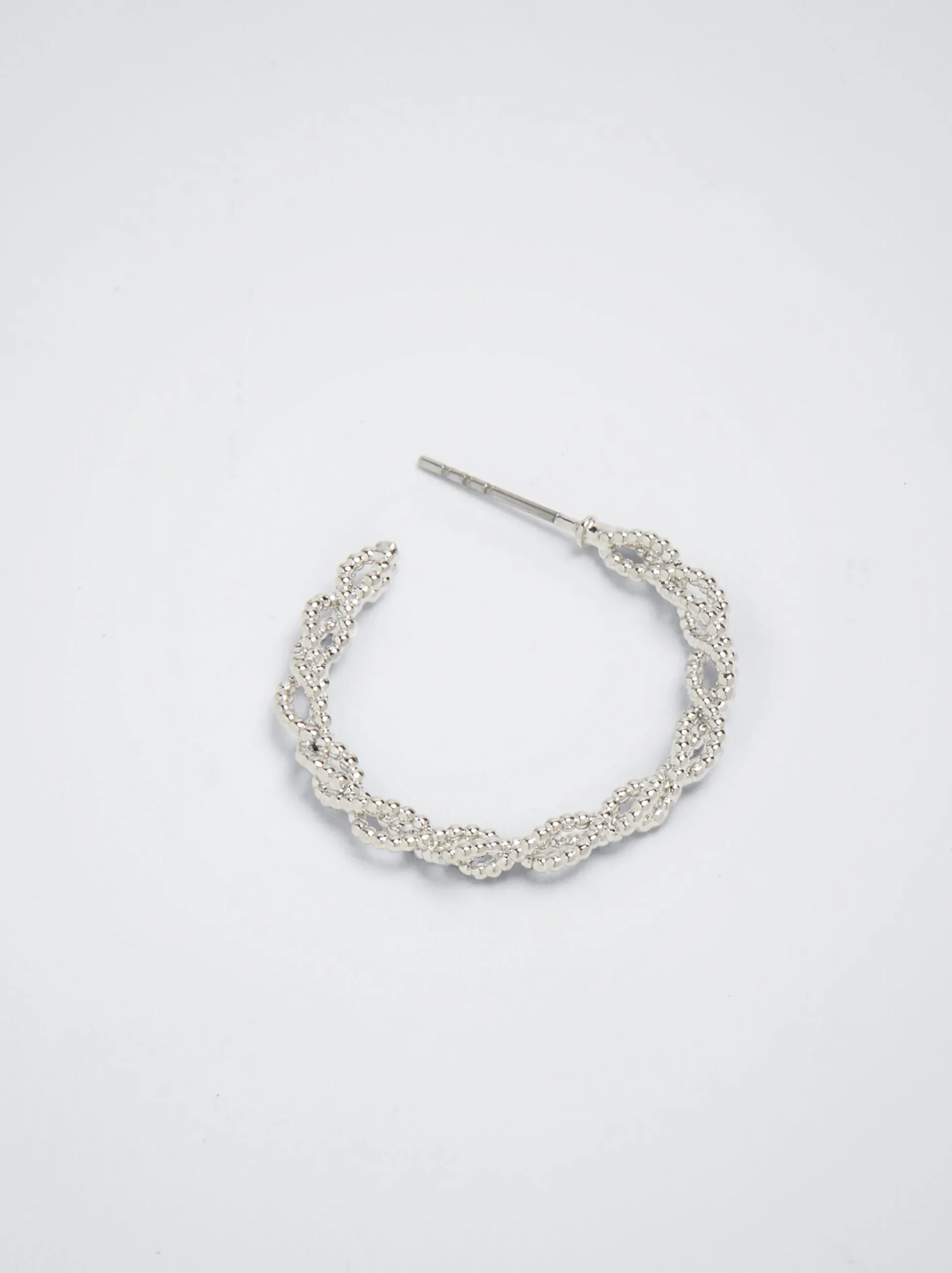 PARFOIS Raffinierter Modeschmuck|Armbänder>Silberfarbene Kreolen
