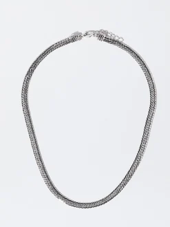 PARFOIS Set Ohrringen|Hoop-Ohrringe>farbener Kette Silber
