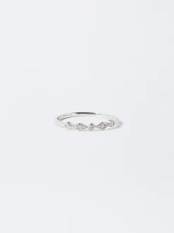 PARFOIS Raffinierter Modeschmuck|Armbänder>farbener Ring Mit Zirkonen Silber