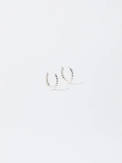 PARFOIS Lange Ohrringe|Trend Collection>ne Creolen Silber