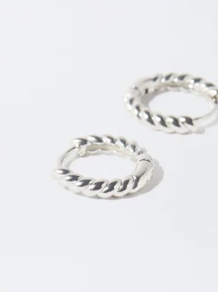 PARFOIS Lange Ohrringe|Trend Collection>ne Creolen Silber