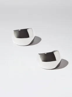 PARFOIS Armbänder>ne Creolen Aus Edelstahl Silber