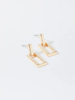 PARFOIS Raffinierter Modeschmuck|Armbänder>Silberne Ohrringe Golden