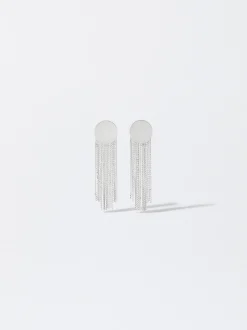 PARFOIS Lange Ohrringe|Trend Collection>ne Ohrringe Silber