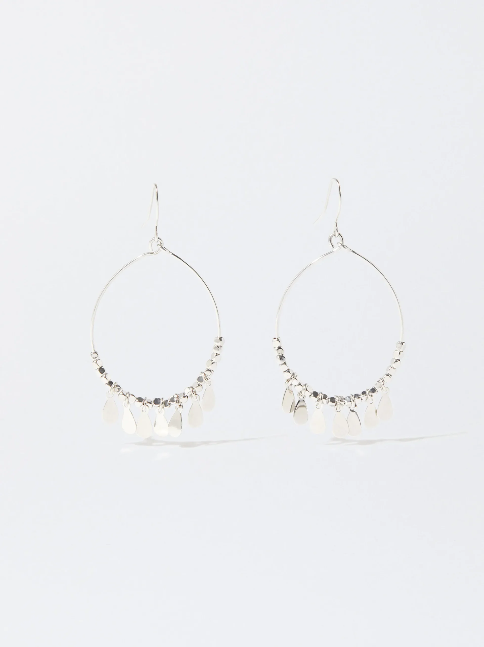 PARFOIS Raffinierter Modeschmuck|Kurze Halsketten>ne Ohrringe Mit Medaillen Silber