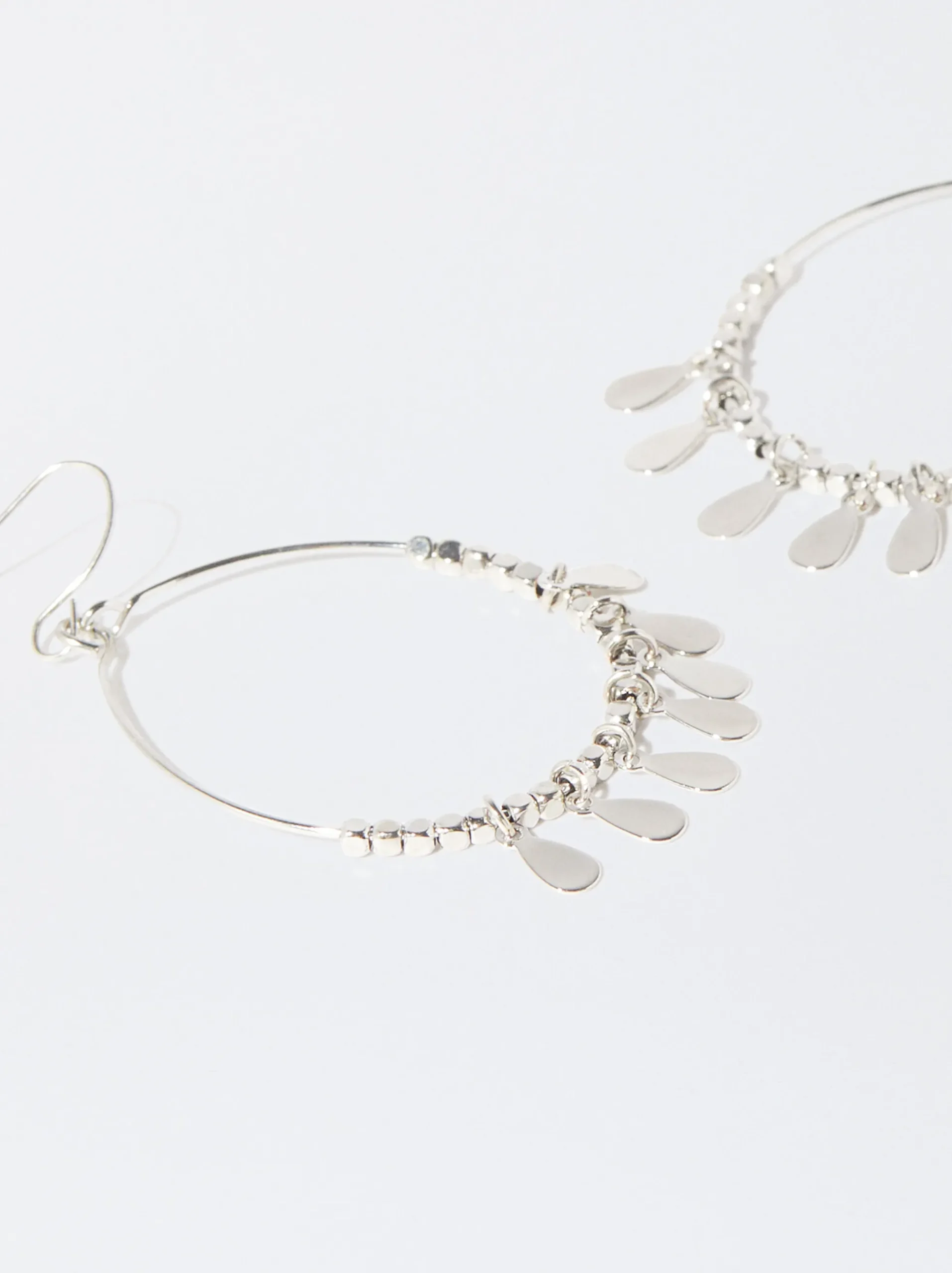 PARFOIS Raffinierter Modeschmuck|Kurze Halsketten>ne Ohrringe Mit Medaillen Silber