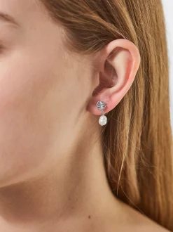 PARFOIS Raffinierter Modeschmuck|Armbänder>ne Ohrringe Mit Perlen Silber