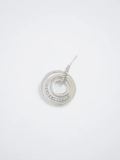 PARFOIS Raffinierter Modeschmuck|Lange Halsketten>ne Ohrringe Mit Strass Silber