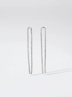 PARFOIS Raffinierter Modeschmuck|Kurze Ohrringe>ne Ohrringe Mit Strass Silber
