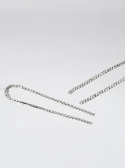 PARFOIS Raffinierter Modeschmuck|Kurze Ohrringe>ne Ohrringe Mit Strass Silber