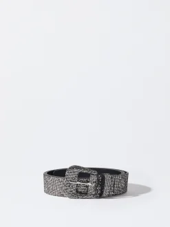 PARFOIS Spangen>ner Glitzerg&uuml;rtel Silber