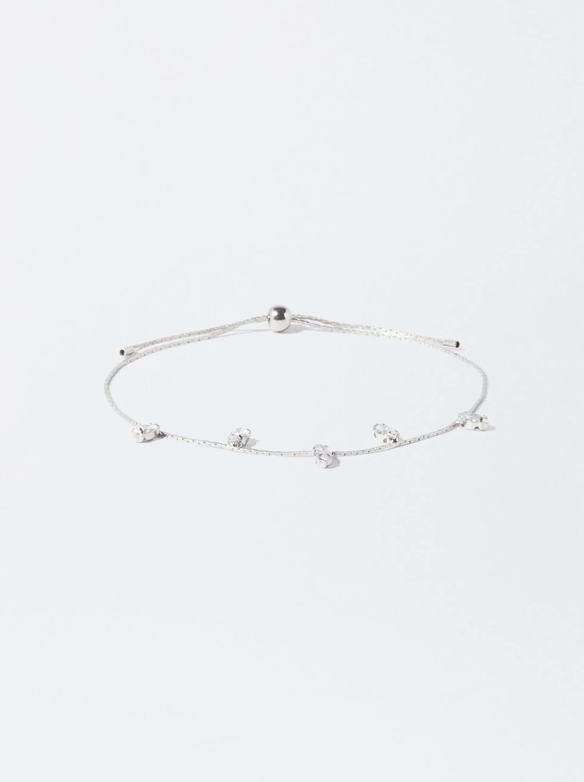 PARFOIS Raffinierter Modeschmuck|Ringe>nes Armband Mit Zirkonia Silber