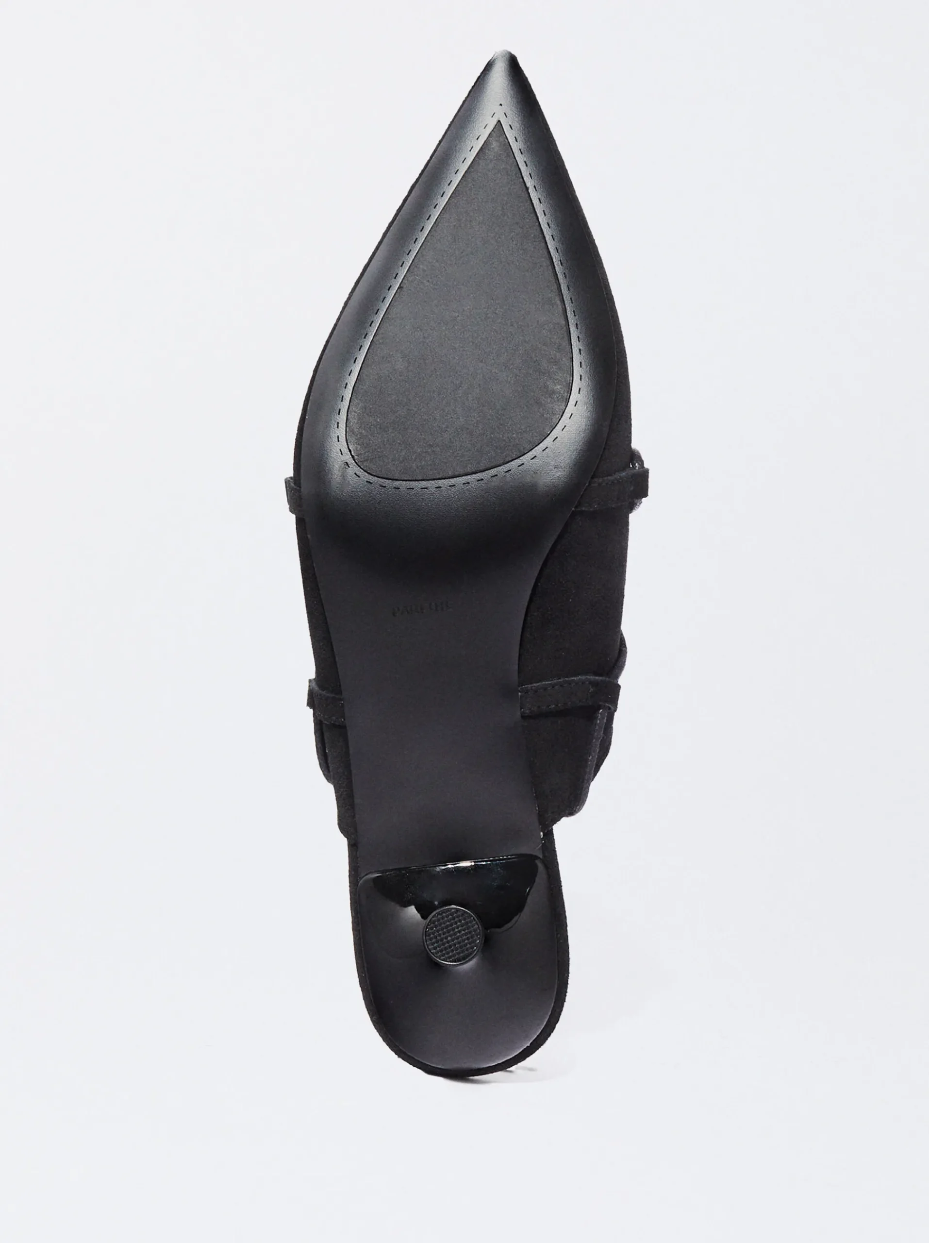 PARFOIS Raffinierter Modeschmuck|Kurze Ohrringe>Slingback-Schuhe Aus Leder Mit Schnürung Schwarz