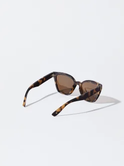 PARFOIS Kunststoff Sonnenbrille|Runde Sonnenbrille><noscript><img width=