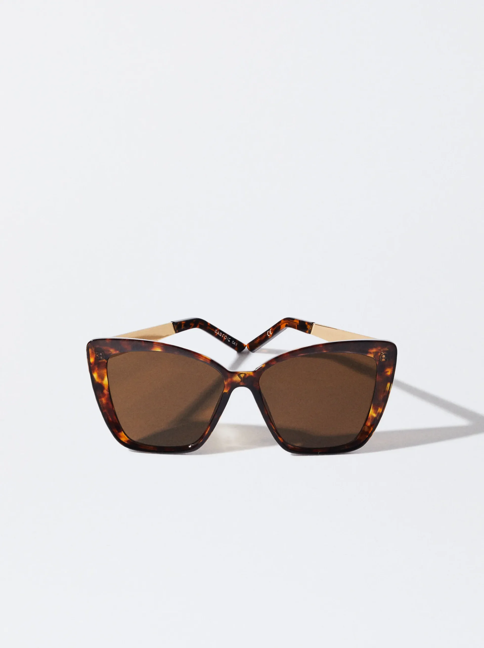 PARFOIS Kunststoff Sonnenbrille|Runde Sonnenbrille>Sonnenbrille Mit Viereckigem Gestell Grün