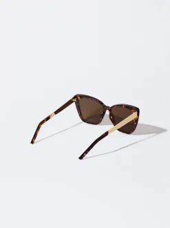 PARFOIS Kunststoff Sonnenbrille|Runde Sonnenbrille><noscript><img width=