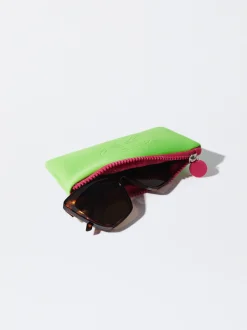 PARFOIS Kunststoff Sonnenbrille|Runde Sonnenbrille><noscript><img width=