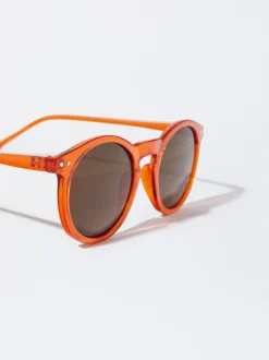PARFOIS Kunststoff Sonnenbrille|Quadratische Sonnenbrille>Sonnenbrille Mit Viereckigem Gestell Orange