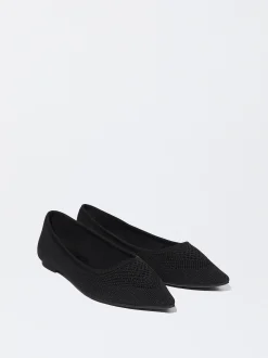 PARFOIS Raffinierter Modeschmuck|Kurze Ohrringe>Spitze Ballerina Mit Netz Schwarz