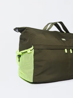 PARFOIS Rücksäcke>Sporttasche Aus Recyceltem Nylon Khaki