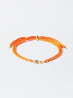 PARFOIS Ohrringe|Mittlere Ohrringe>Stahlarmband Mit Ananas Orange