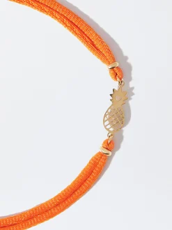 PARFOIS Ohrringe|Mittlere Ohrringe>Stahlarmband Mit Ananas Orange