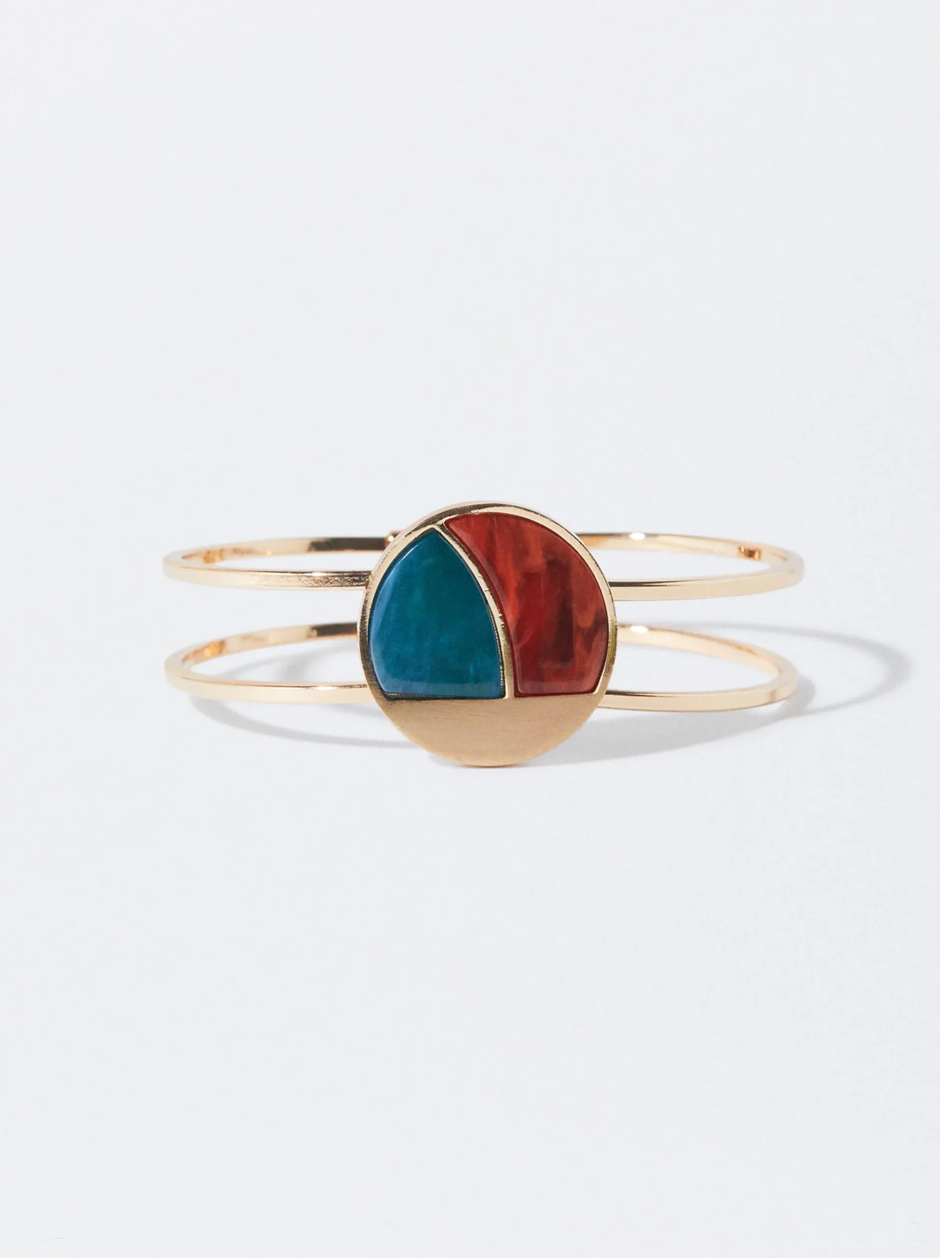 PARFOIS Kurze Halsketten>Steifes Doppeltes Armband Mehrfarbig