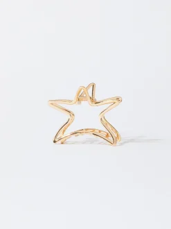 PARFOIS Spangen>Stern-Haarspange Golden