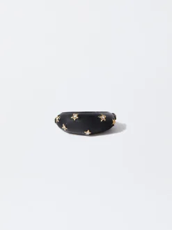 PARFOIS Basics|Hemden>Sternring Mit Kristall Schwarz