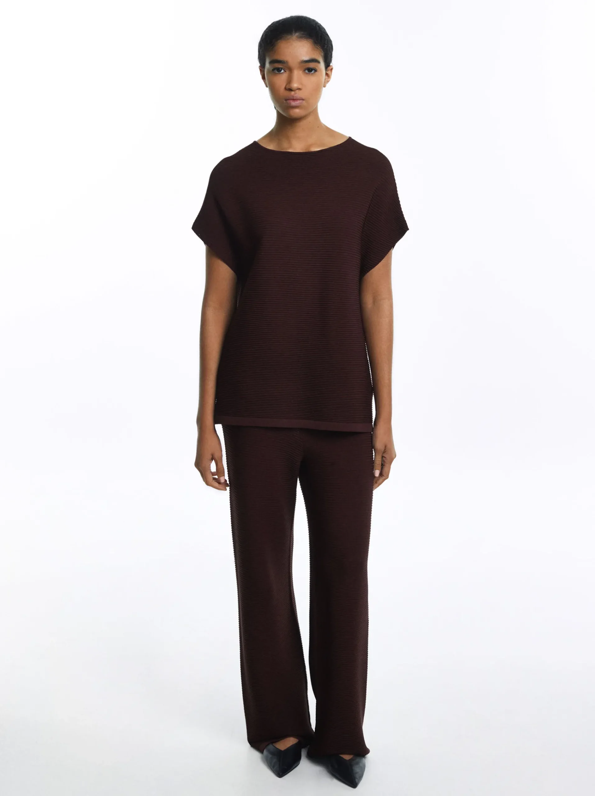 PARFOIS Lange Halsketten>Strickhose Bordeaux