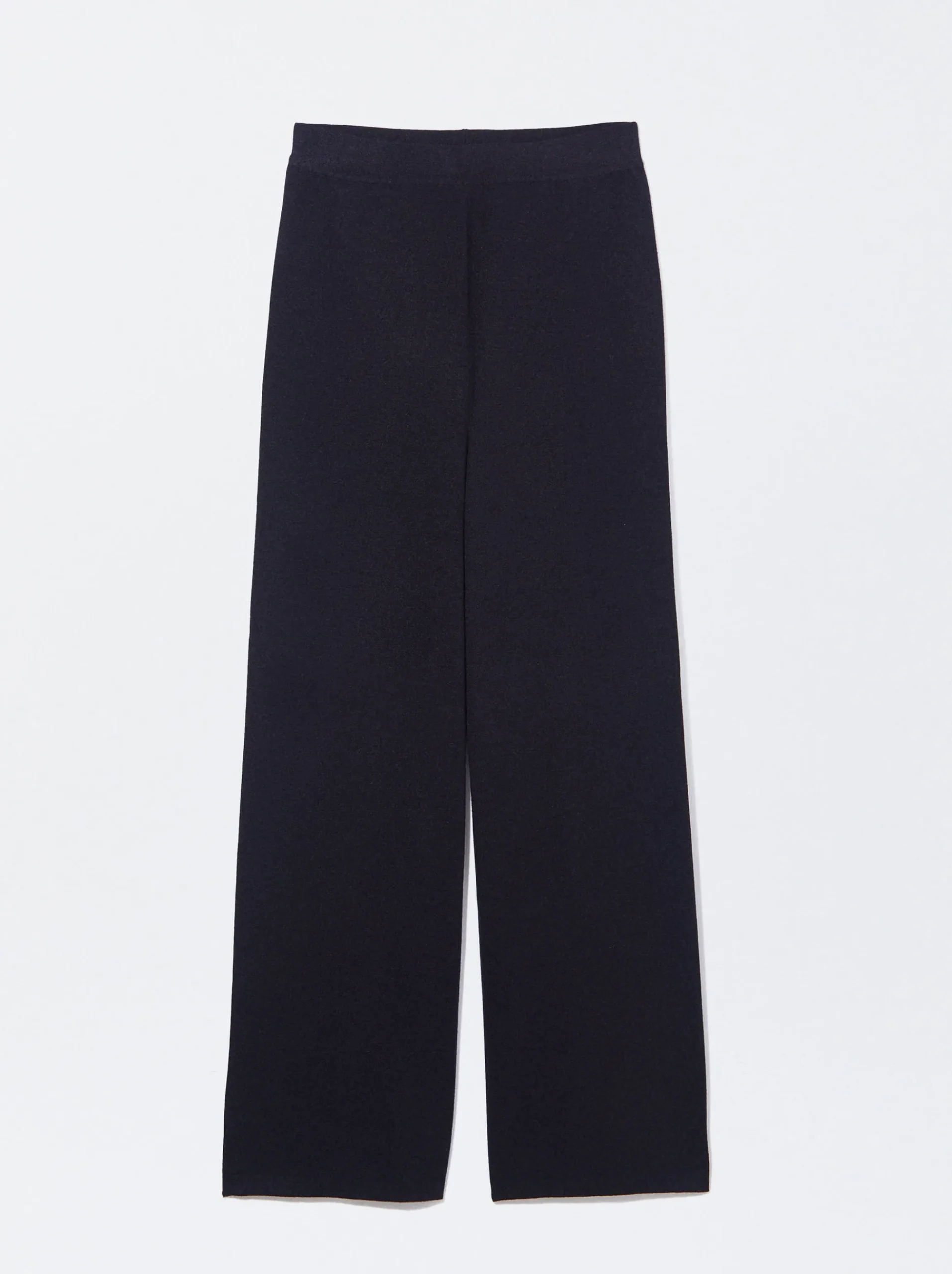 PARFOIS Lange Halsketten>Strickhose Mit Elastischer Taille Marineblau