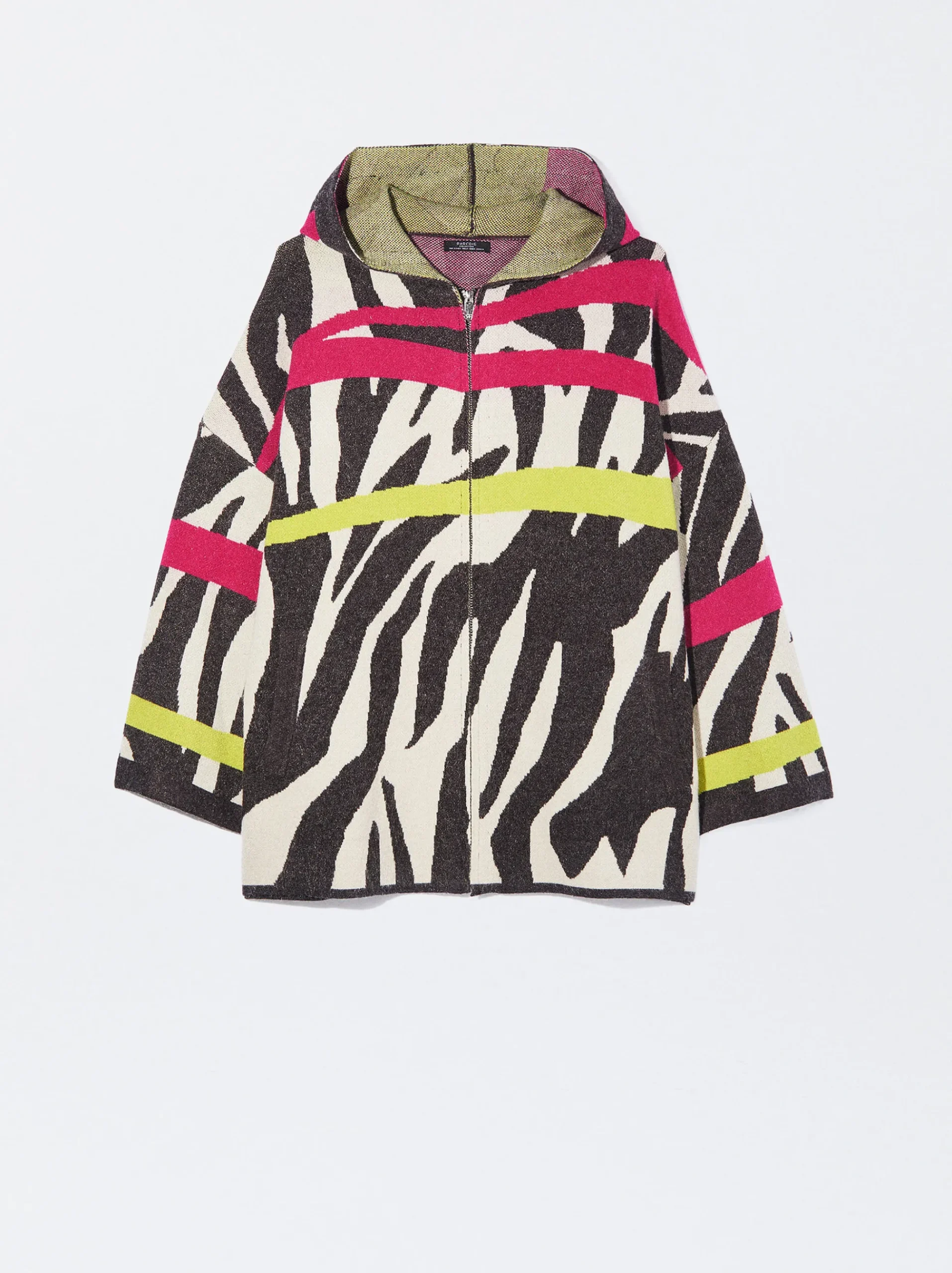 PARFOIS Hosen>Strickjacke Mit Print Mehrfarbig