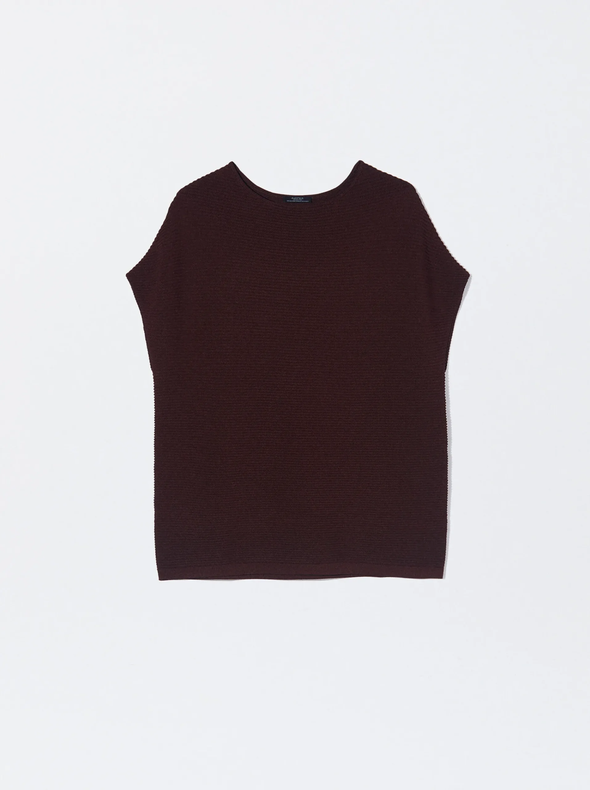 PARFOIS Lange Halsketten>Strickoberteil Bordeaux