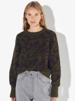 PARFOIS Strick|Pullover Und Jacke>Strickpullover Mit Print Mehrfarbig